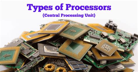 What Are Processors In Computer