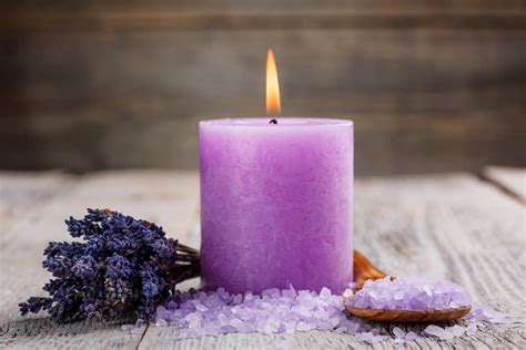 what are purple candles for