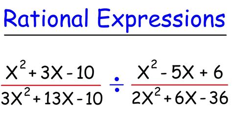 what are rational expressions