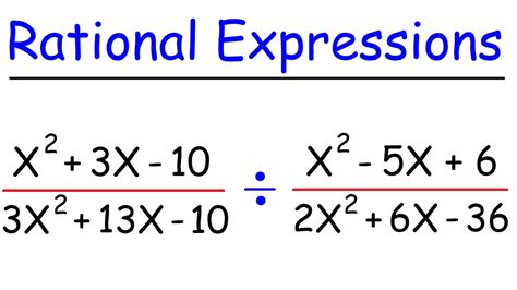 what are rational expressions in algebra