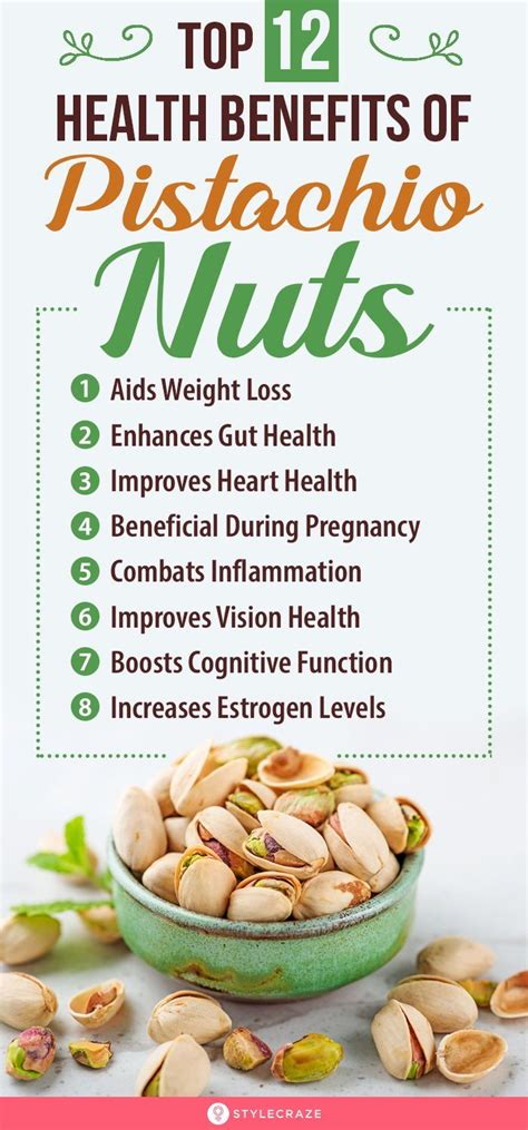 What Are Some Benefits Of Pistachio Nuts