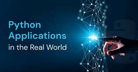 what are some common applications of python programming language in the real world