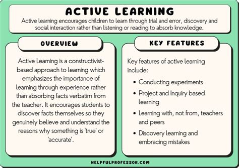 what are some examples of active learning techniques