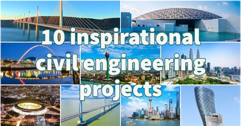 what are some examples of civil engineering projects