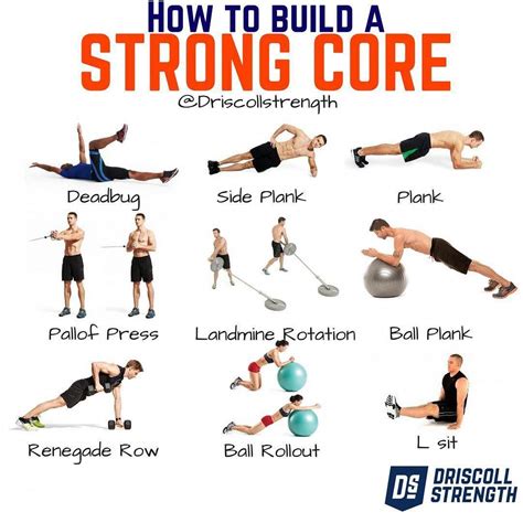 What Are Some Examples Of Core Exercises