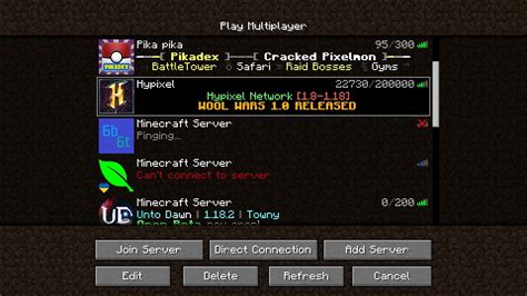 what are some good servers for minecraft java