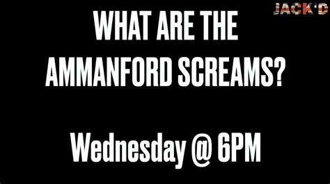 what are the ammanford screams