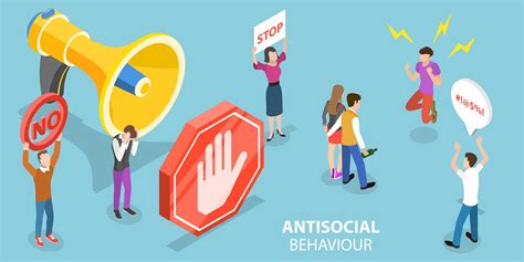what are the anti social activities