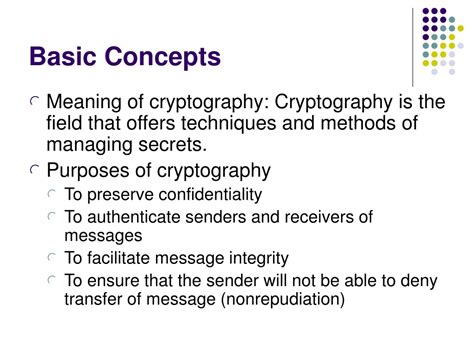 The What Are The Basic Concepts Of Cryptography For New Style