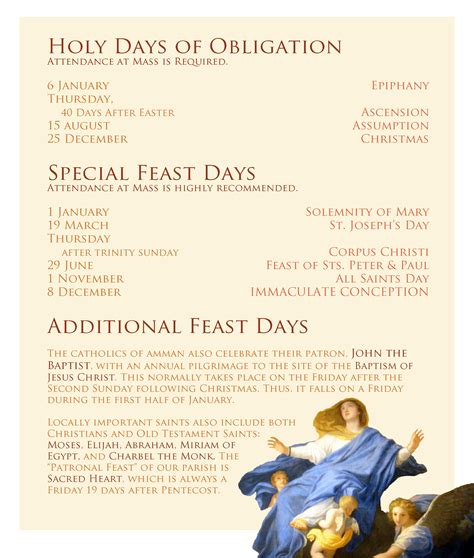 what are the catholic holy days