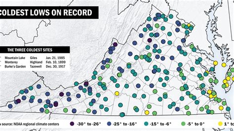 what are the cold months in virginia