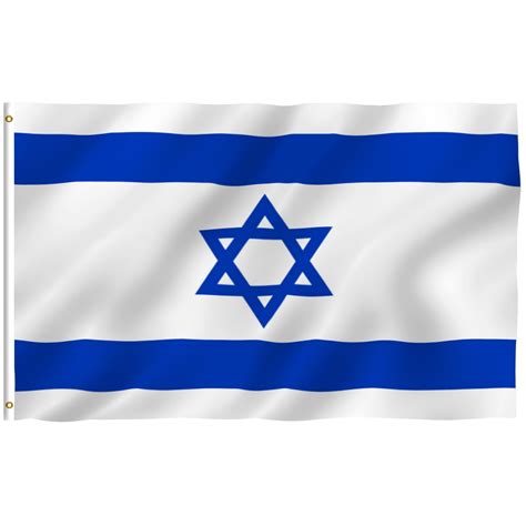 what are the colors of the israel flag