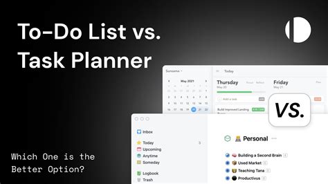 What Are The Differences Between A Planner And A To-Do List