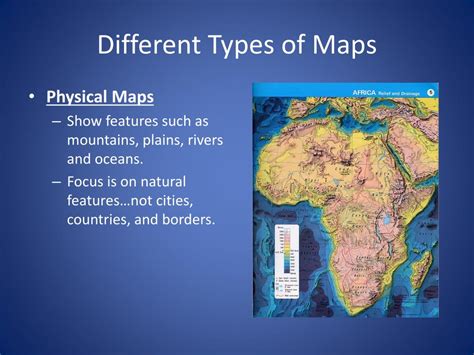 What Are The Different Features Of Maps