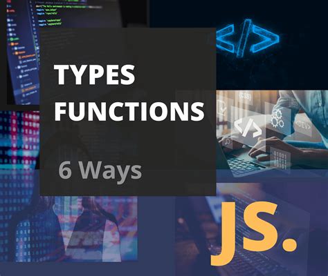 what are the different types of functions in javascript