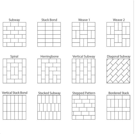 What Are The Different Types Of Tile Patterns
