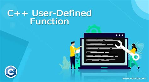 what are the elements of user defined function in c plus plus