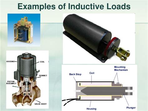 what are the examples of inductive loads