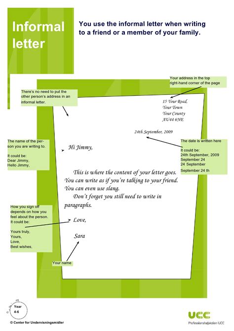 What Are The Examples Of Informal Letters
