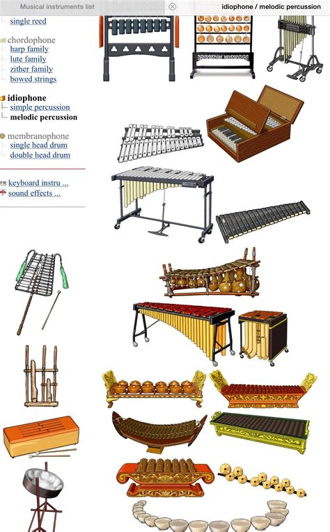 What Are The Examples Of Melodic Percussion Instruments