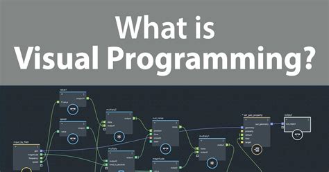 what are the examples of visual programming software