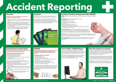what are the four steps of accident reporting