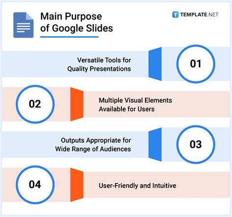 what are the functions of google slides