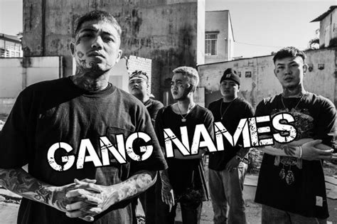 what are the gang names