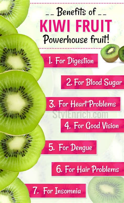 what are the health benefits of kiwi fruit