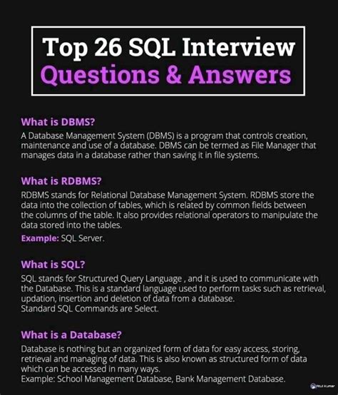 what are the interview questions in sql