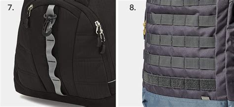 what are the loops on the outside of a backpack for