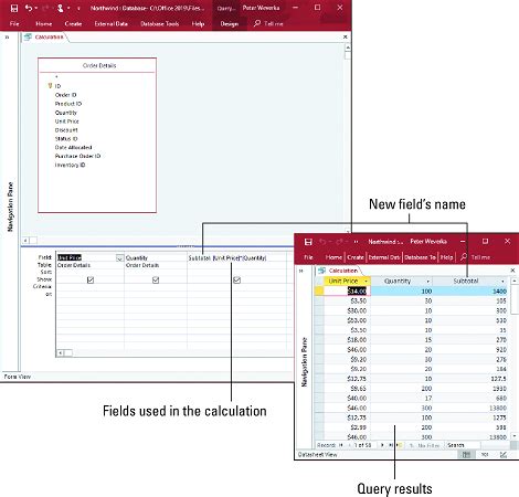 what are the main types of queries in microsoft access
