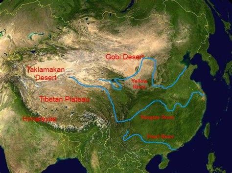 what are the mountains that surround china