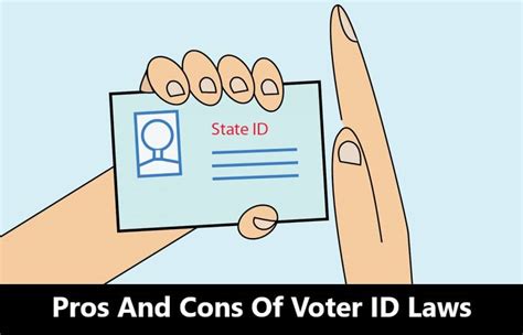 what are the pros and cons of voter id laws
