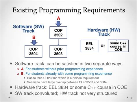 what are the requirements for computer programming