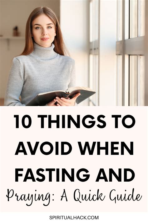 What Are The Things To Avoid During Fasting