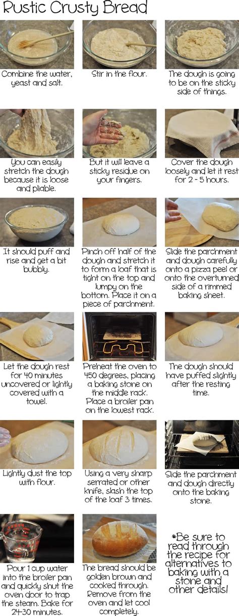 what are the three basic steps in making bread