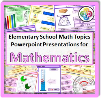 what are the topics in elementary mathematics
