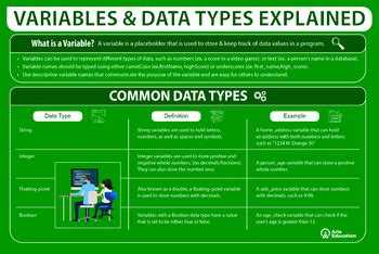 what are the variables in computer science