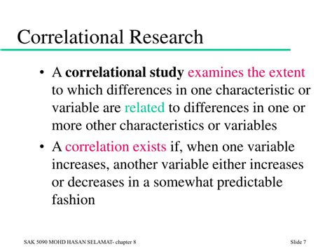 what are the variables in correlational research