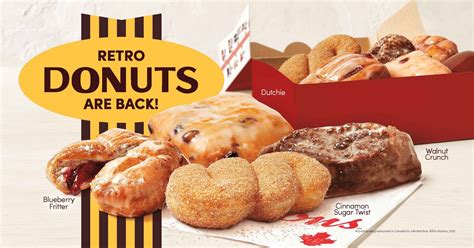 what are tim hortons retro donuts