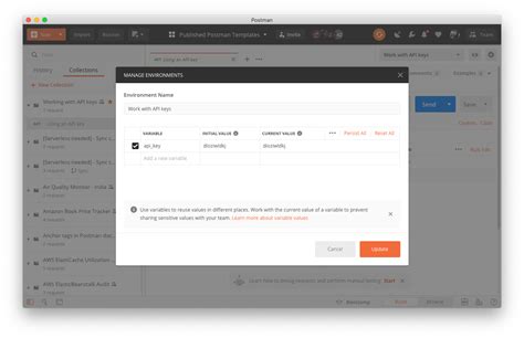 what are two different ways to use api key authentication in postman