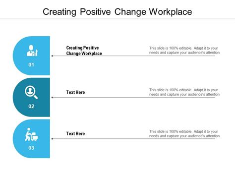 what are two examples of positive change in the workplace