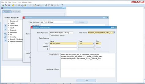 What Are Value Sets In Oracle Apps