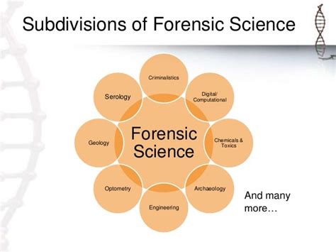 what area of study is forensic science