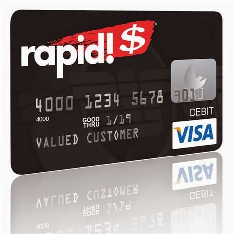 what bank is rapid pay card with