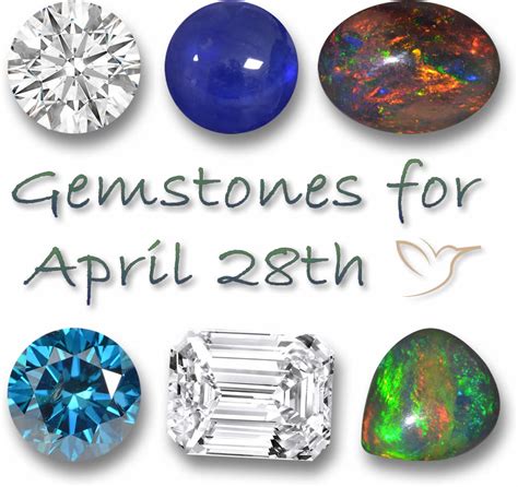 what birthstone is april 28
