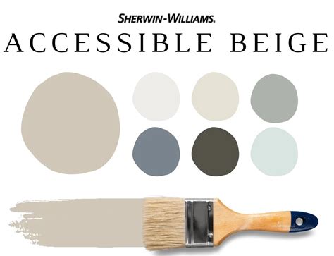 what blue paint goes with accessible beige