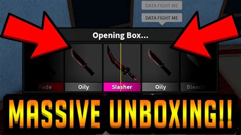 what box do you get slasher in mm2