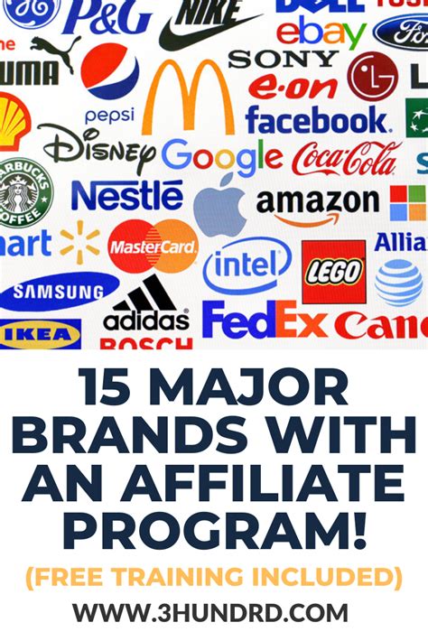 what brands have an affiliate program